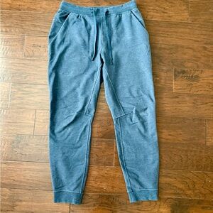 Lululemon Mens City Sweat Jogger Size M Medium Pant Heathered True Navy Blue 29"